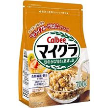Ngũ cốc Calbee yến mạch túi 700gr màu vàng Nhật Bản